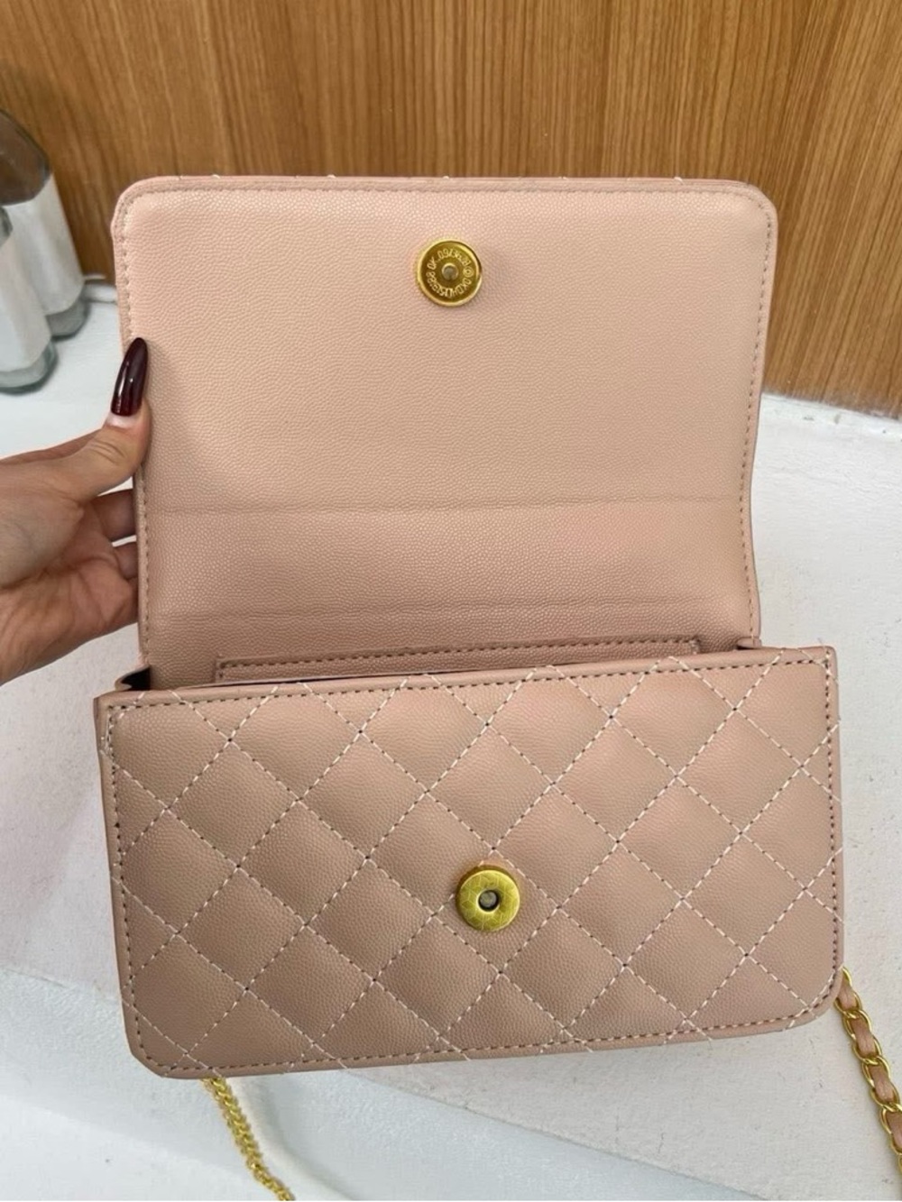 CC soft pink purse - Picture 7 of 8